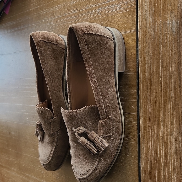 FRANKO SARTO SUEDE LOAFERS WIT TASSELS - Picture 4 of 9